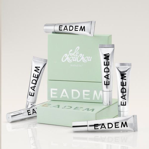 The Bisous Set Lip Softening Balm Set Intensive + Comfort for dry lips Glossy Smooth Vegan Gentle Capsule Daily