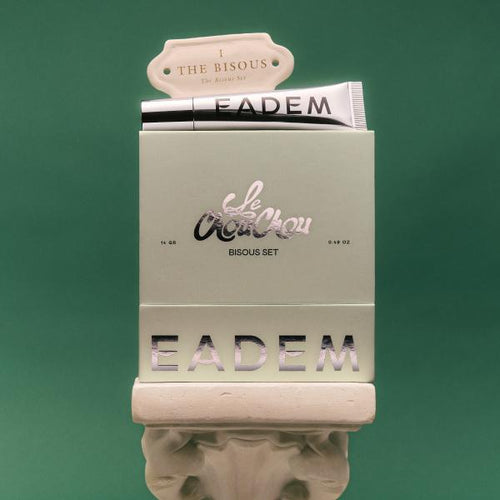 The Bisous Set Lip Softening Balm Set Intensive + Comfort for dry lips Glossy Smooth Vegan Gentle Capsule Daily