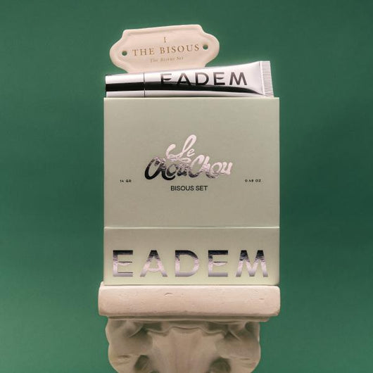 The Bisous Set Lip Softening Balm Set Intensive + Comfort for dry lips Glossy Smooth Vegan Gentle Capsule Daily